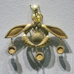 Golden Bee Pendant